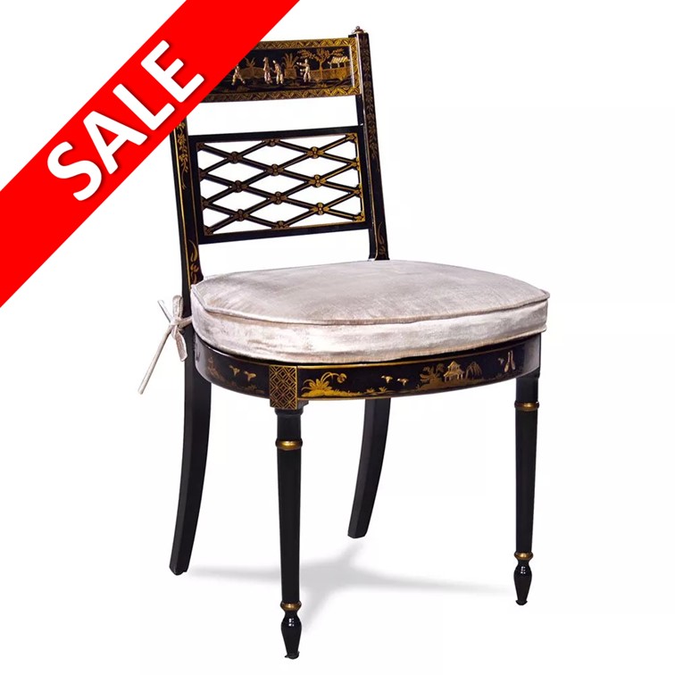 Chinoiserie Side Chair