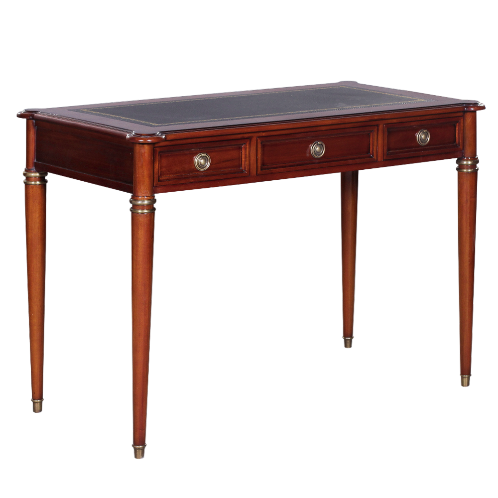 33509l - directoire writing desk leather