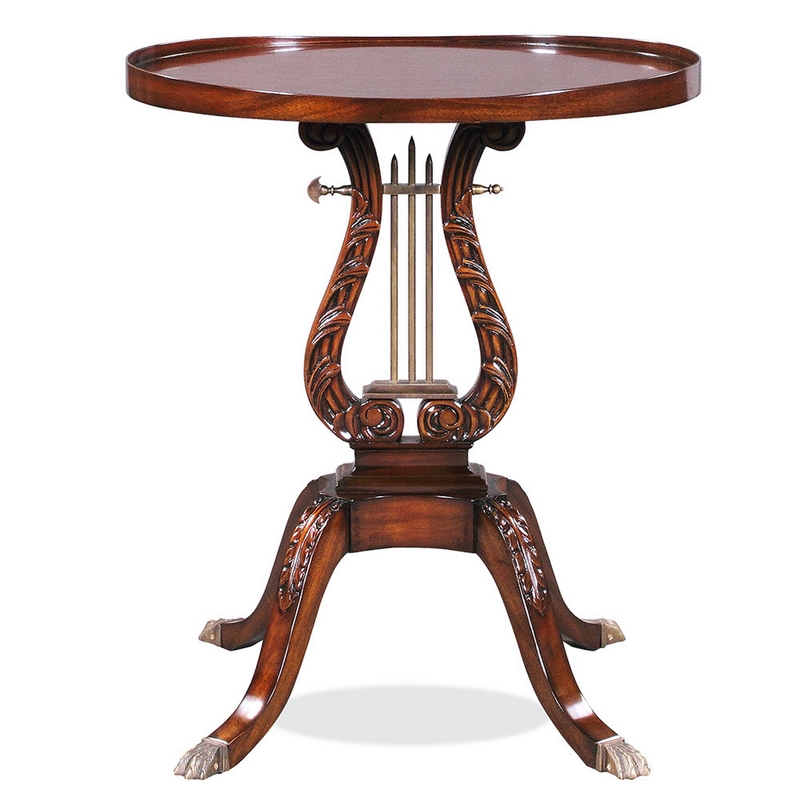 Lamp Table Lyre 12582