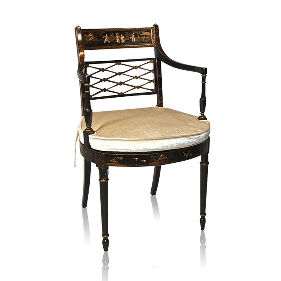 33460 2 Chinoiserie Side Chair Chinoiserie