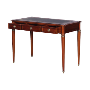 33509l - directoire writing desk leather top mlsp blk sfd3 1