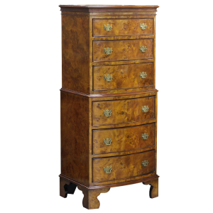 33474 cest 6 drawers burl bs - sfd2