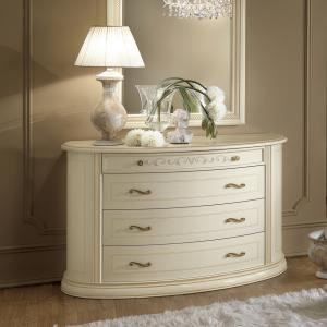 Commode slaapkamer wit Siena