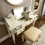 Witte toilettafel make up tafel