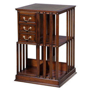 12537l - bookcase revolving em agrn