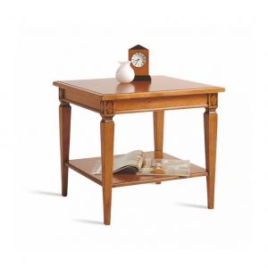 3370 Bijzettafel kersenhout of noten