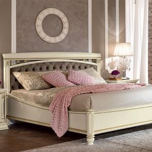 Klassiek bed wit treviso avorio capitonne