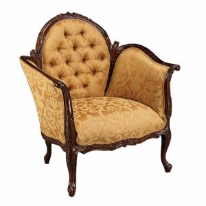 klassieke fauteuil mahoniehout 31457 M 010A