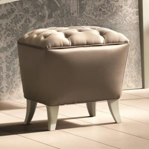 hocker wit slaapkamer Giotto