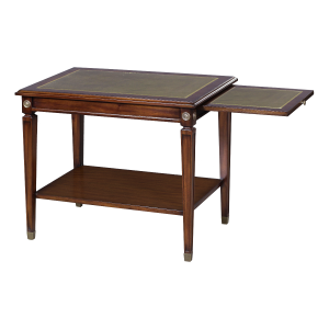 33421l - side table alain leather top em agrn sfd3 1