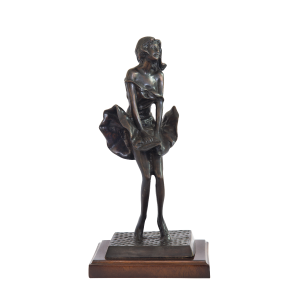 80030 marilyn brass statue