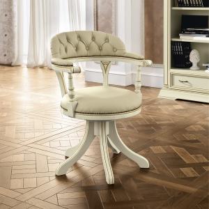 buro fauteuil wit TREVISO