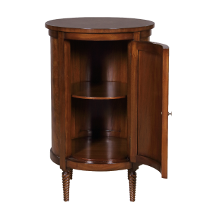 33032 - round central cabinet burl em sfd2