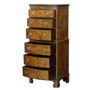 33474 cest 6 drawers burl bs - sfd3