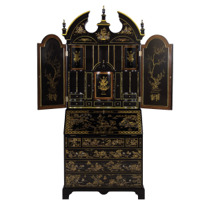 34420 - secretary desk chinoiserie