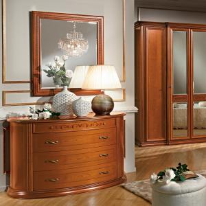 Commode klassieke slaapkamer kersen