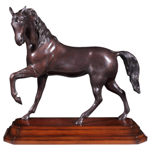 80038 - horse 3 brass statue em new2016 - 1