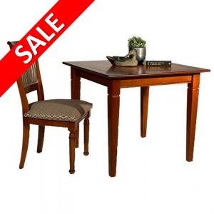eetafel 90x90 cm kersen