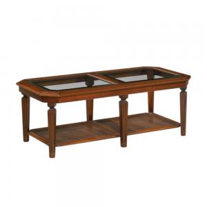 salontafel met glas klassiek 5197