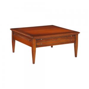 Eiken salontafel vierkant 100 cm lotus 6194