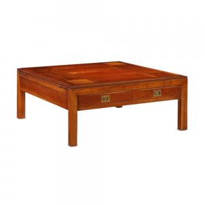 klassieke vierkante salontafel kersen