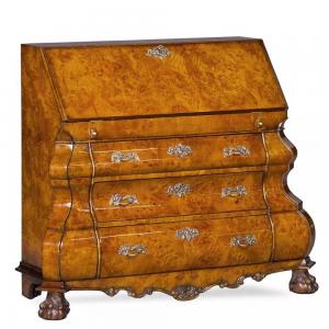 33907l bombe bureau with leather 1