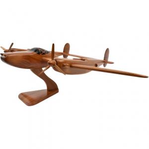 Lockheed P-38 schaalmodel hout