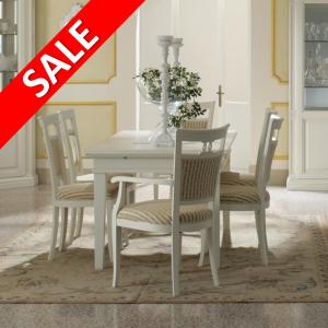 witte eethoek klassiek outlet