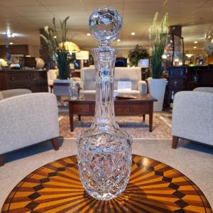 kristallen karaf rond