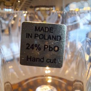 kristal made in Poland hand cut