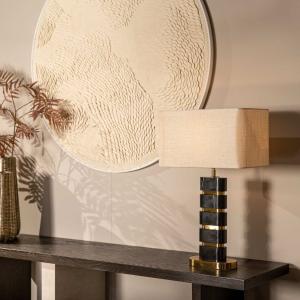 Richmond Interiors tafellamp Levina black