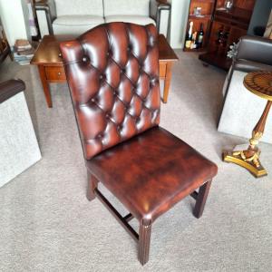 chesterfield eetkamerstoel 