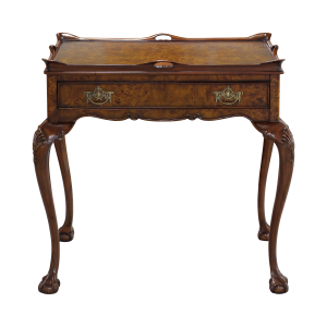 33446 - tea table with tray burl em sfd1