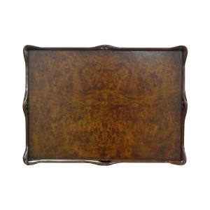 33446 - tea table with tray burl em sfd5