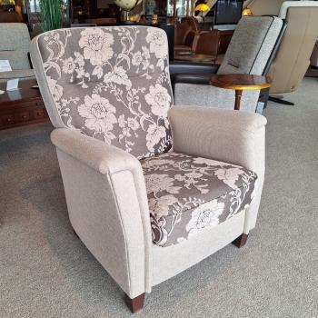 senioren fauteuil stof alby hoog